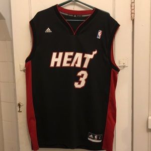 Dwayne Wade Miami Heat Jersey Adult L